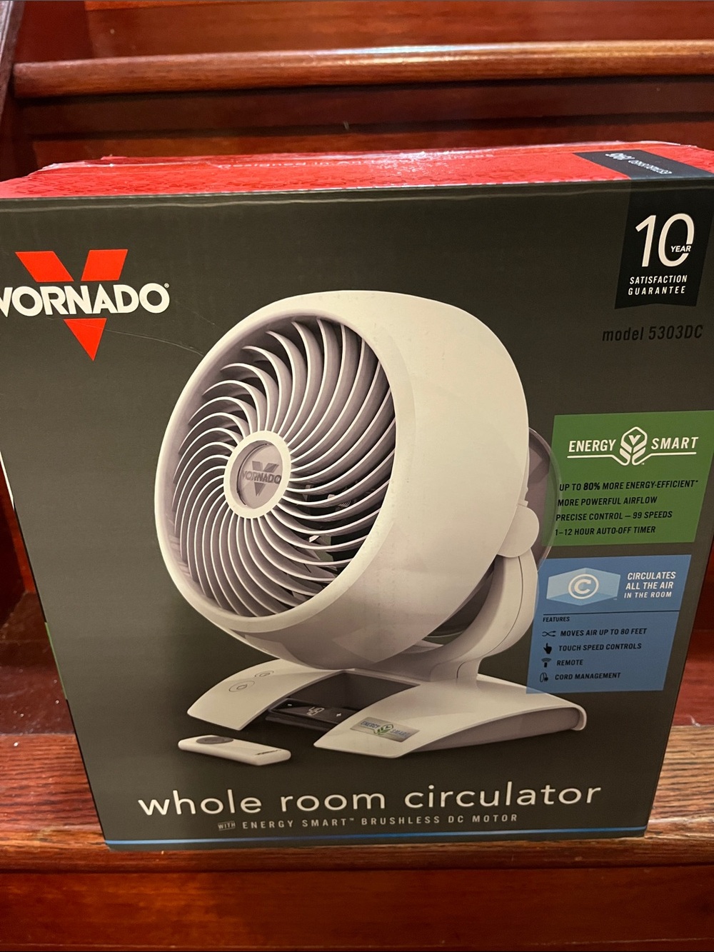 Whole Room Circulator Fan - White